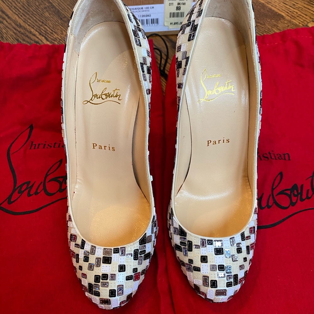 Christian Louboutin Fifi Mosaique Heels